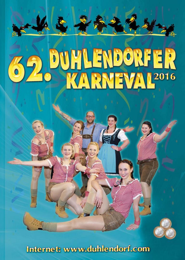 Duhlendorfer Karnevalszeitung der 62. Session