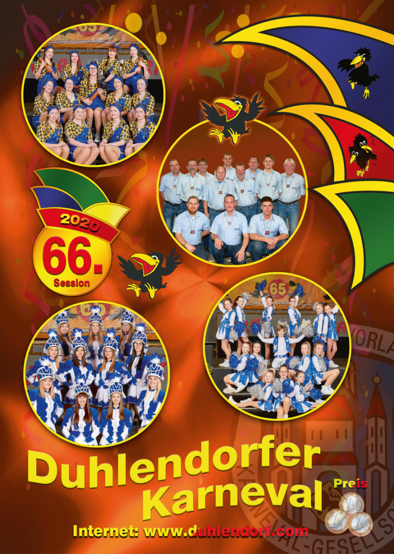 Duhlendorfer Karnevalszeitung der 66. Session